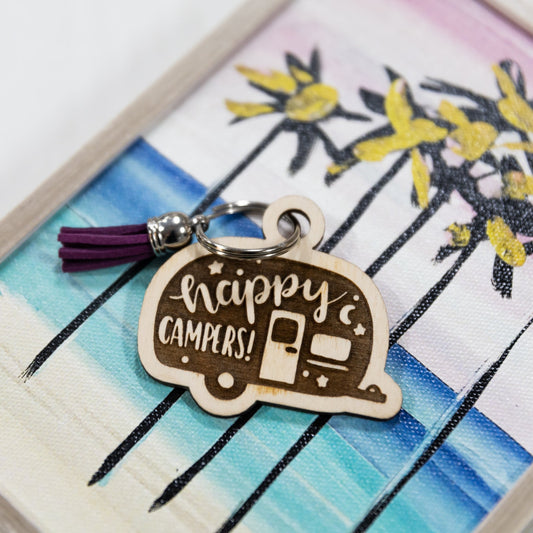 Wood Key Chain