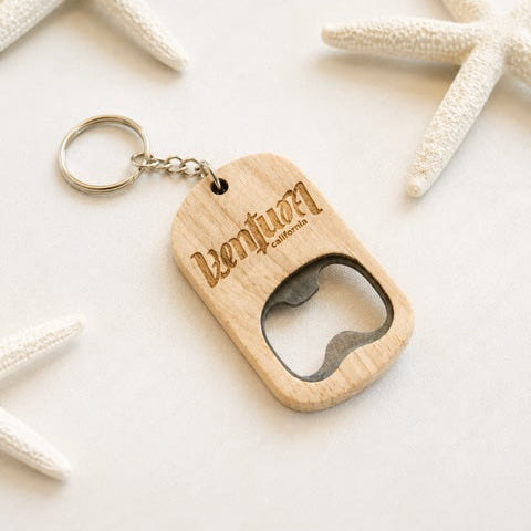 Ventura Bamboo Keychain