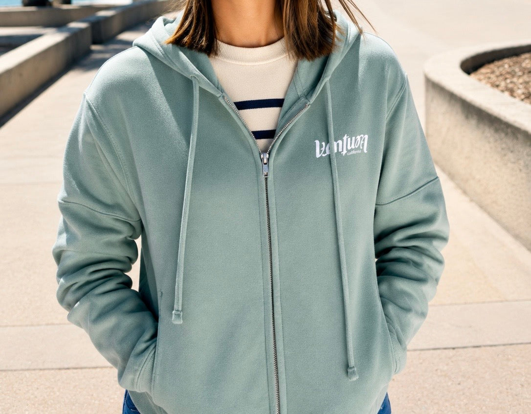 W Vintage Zip Up