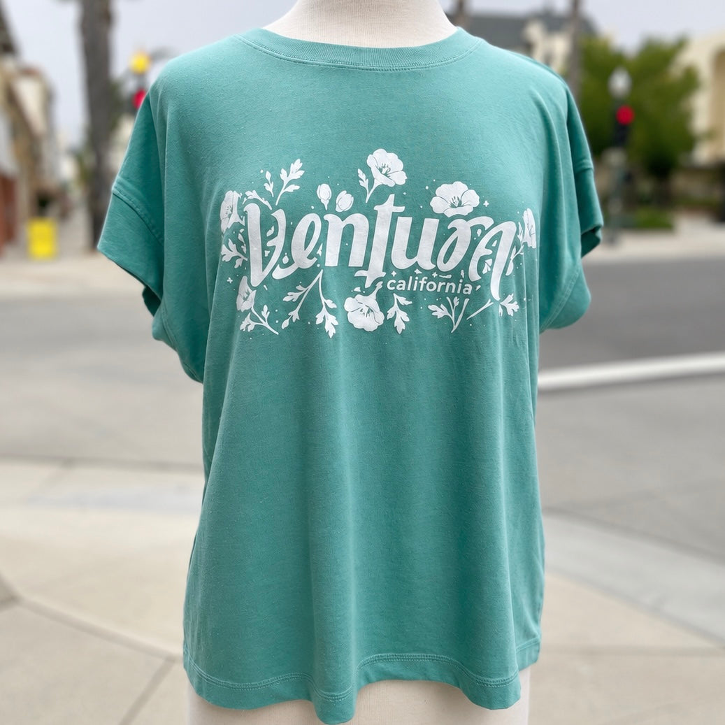 W CA Poppy Tee