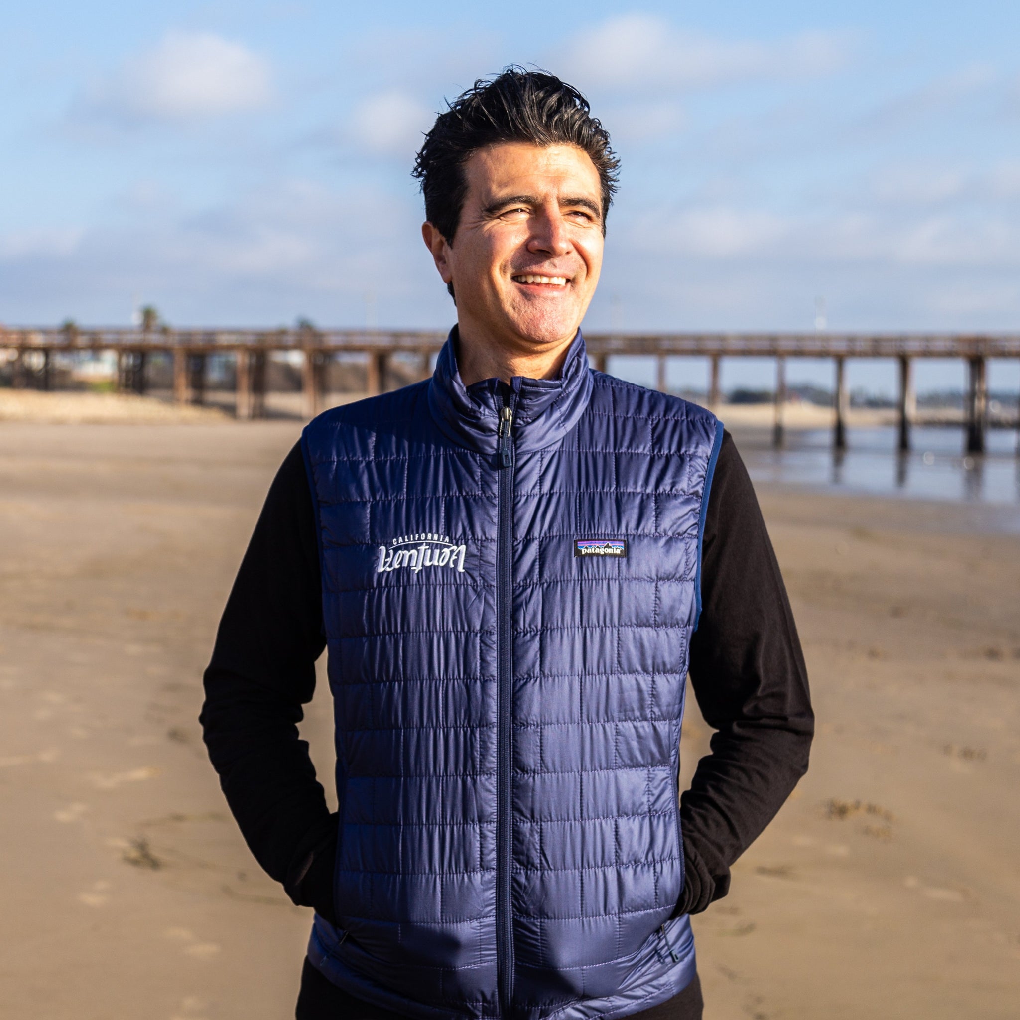 patagonia vest and dress shirt Patagonia Will Not Comment on the Finance Bro Vest Controversy